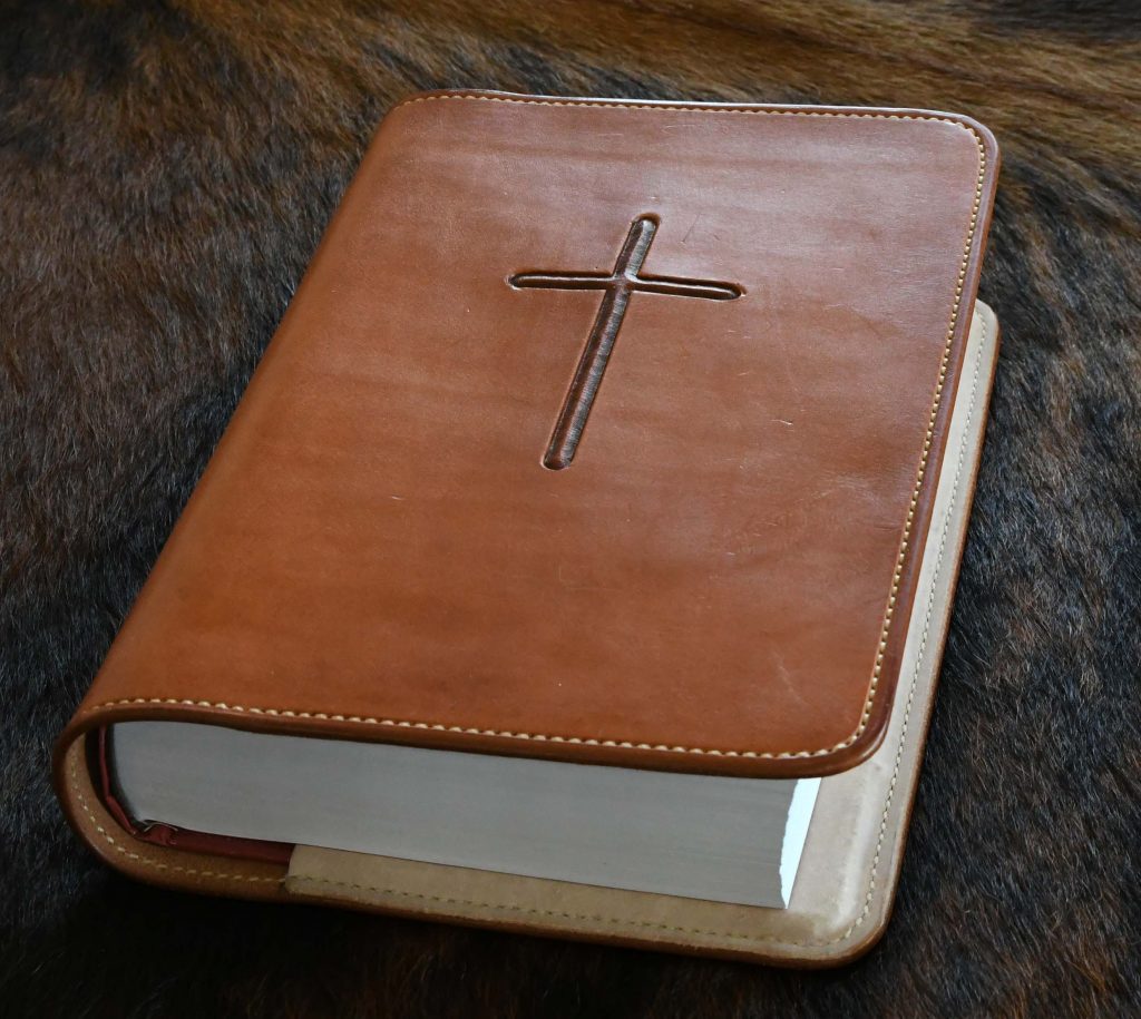Bible Cover Simple Cross