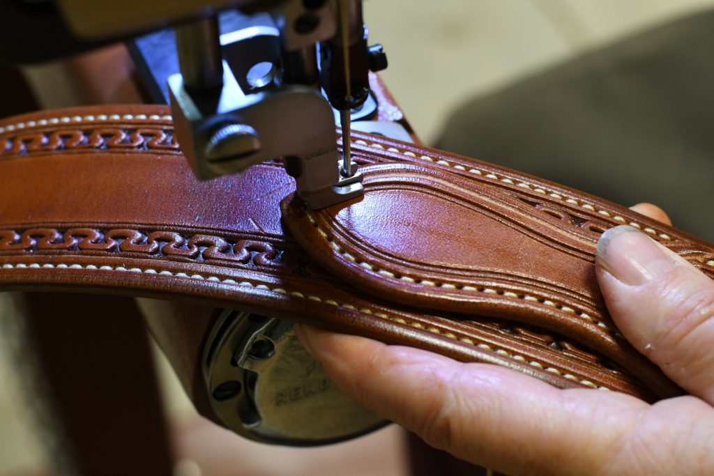 sewing leatherwork